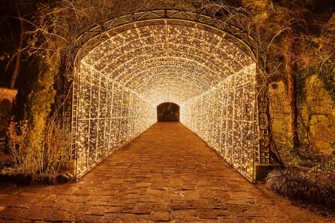 tunnel lumineux